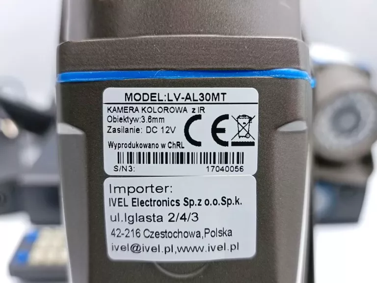REJESTRATOR LV-HDVR0801H + KAMERY LV-AK30MT