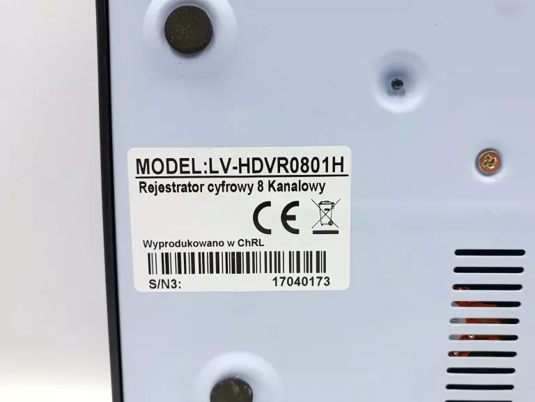 REJESTRATOR LV-HDVR0801H + KAMERY LV-AK30MT