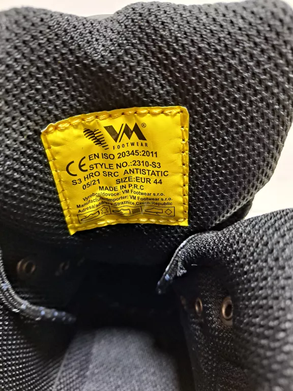 2310-S3 BUTY OCHRONNE HARD HEEL ROZ 44 ! OKAZJA !
