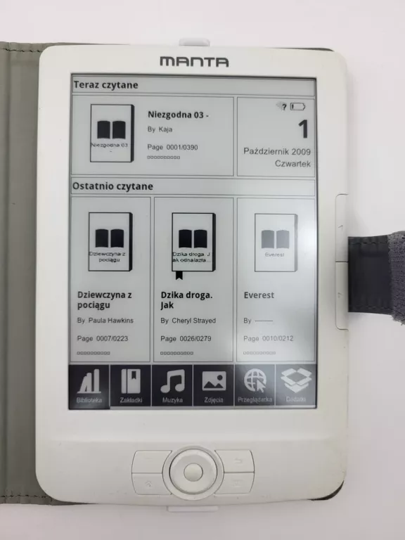 czytnik-ebook-manta-ebook04w-6-cal-4gb-pud-stan-uzywany