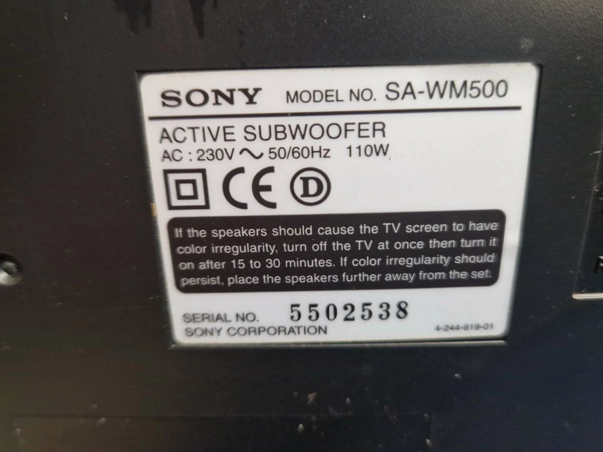 subwoofer-sony-sa-wm500-moc-znamionowa-rms-150
