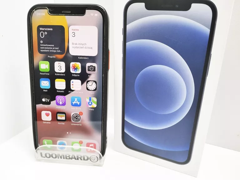 TELEFON APPLE IPHONE 12 BATERIA 91 % IOS 16.3