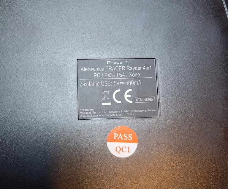 KIEROWNICA TRACER RAYDER 4IN1 / ZESTAW