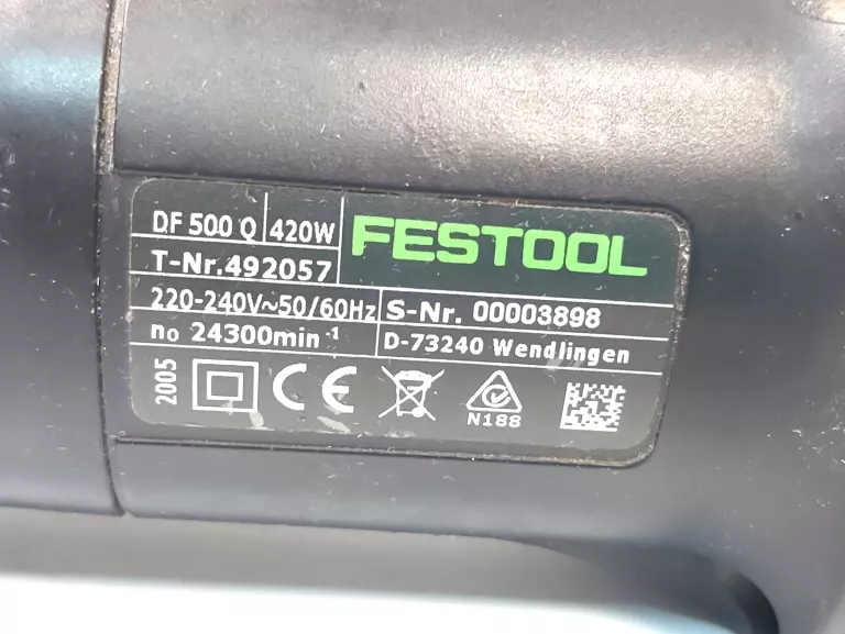 FREZARKA FESTOOL DF 500 Q-PLUS DOMINO