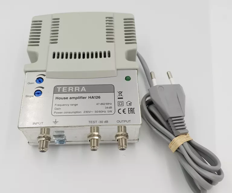 WZMACNIACZ SYGNAŁU TERRA HA126 34DB