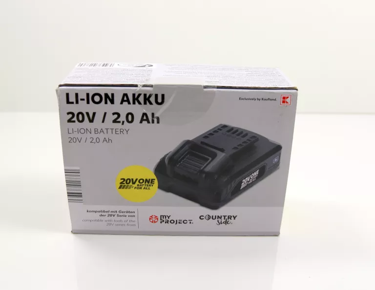 ŁADOWARKA AKUMULATOROWA AKKU 20V MY PROJECT
