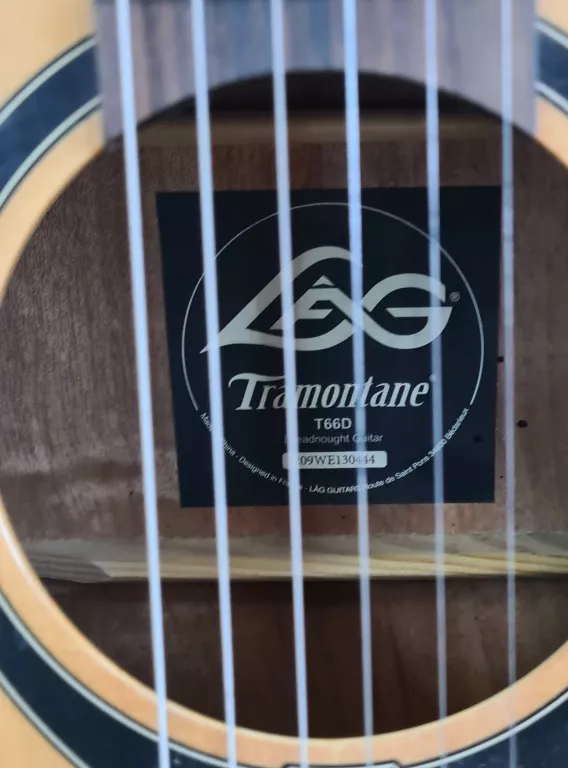 GITARA TRAMONTANE T66D