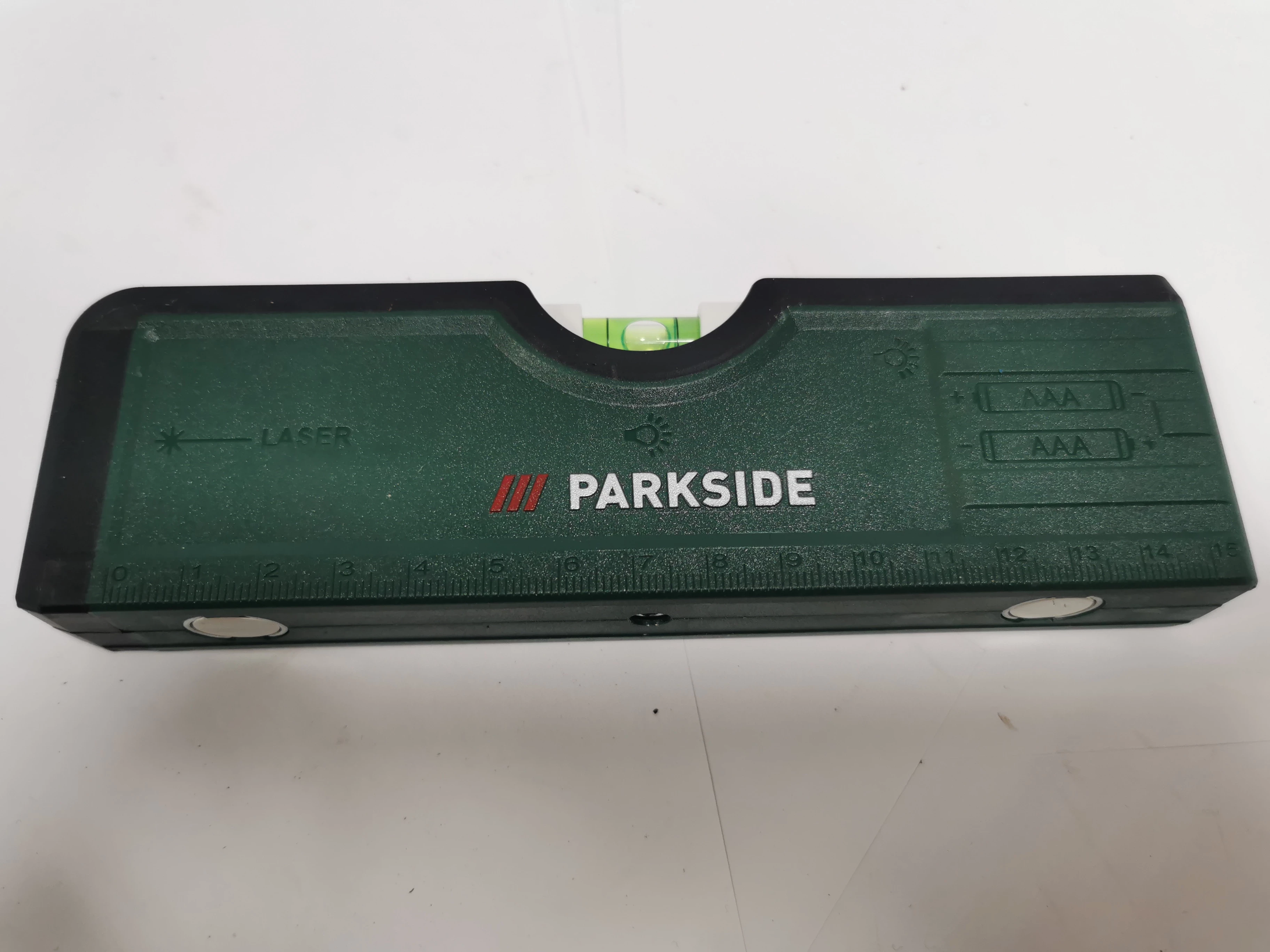poziomica-parkside-spirit-level-plw-a4-stan-uzywany