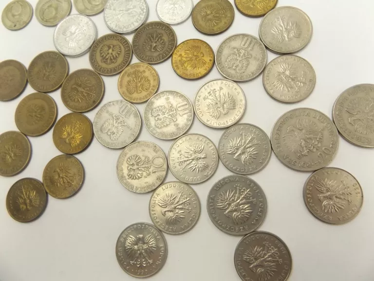3 5 15 20 KOPIEJEK 1 5 10 20 ZŁOTYCH MONETY MIX50