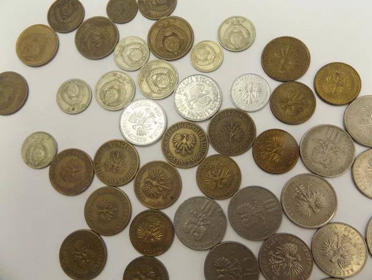 3 5 15 20 KOPIEJEK 1 5 10 20 ZŁOTYCH MONETY MIX50