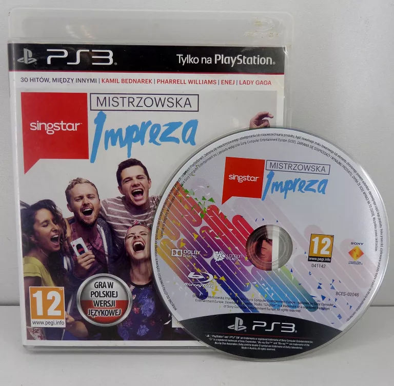 GRA PS3 SINGSTAR : MISTRZOWSKA IMPREZA