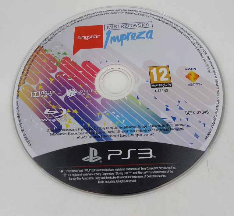 GRA PS3 SINGSTAR : MISTRZOWSKA IMPREZA