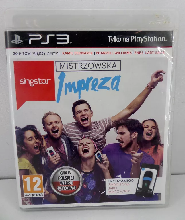 GRA PS3 SINGSTAR : MISTRZOWSKA IMPREZA