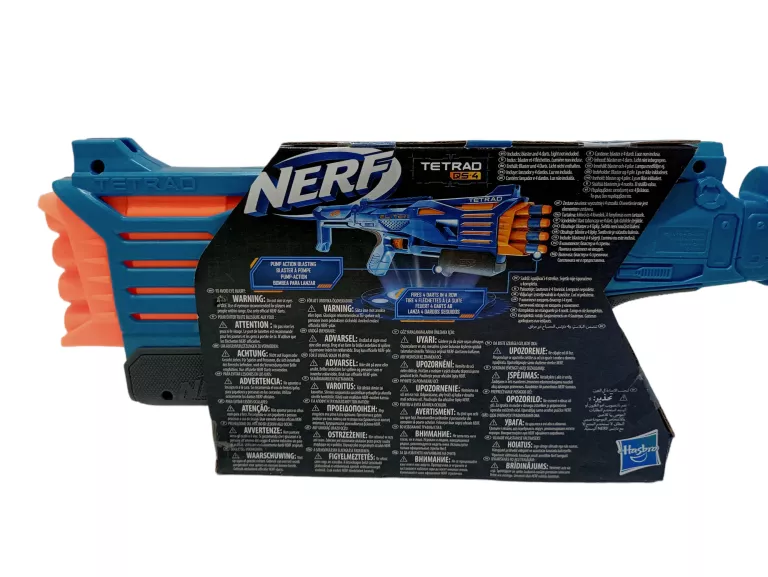 HASBRO NERF ELITE - WYRZUTNIA 4 + STRZAŁY