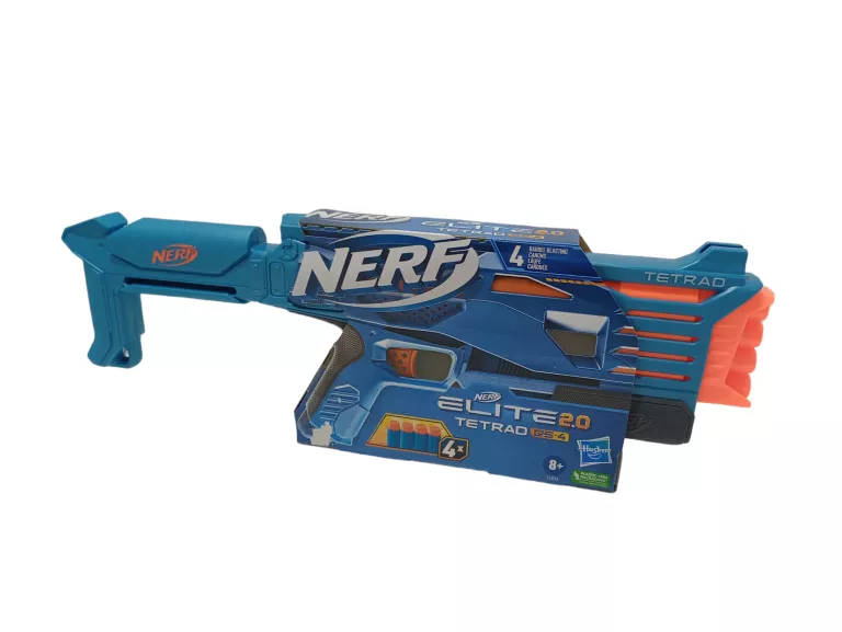 HASBRO NERF ELITE - WYRZUTNIA 4 + STRZAŁY