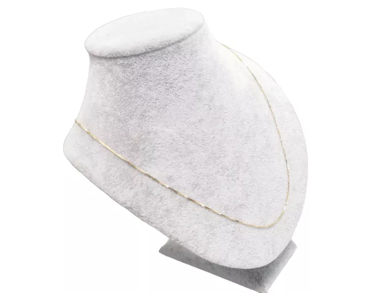 ZŁOTY ŁAŃCUSZEK KOSTKA 585PR 2,56G DŁUGOŚĆ 54CM