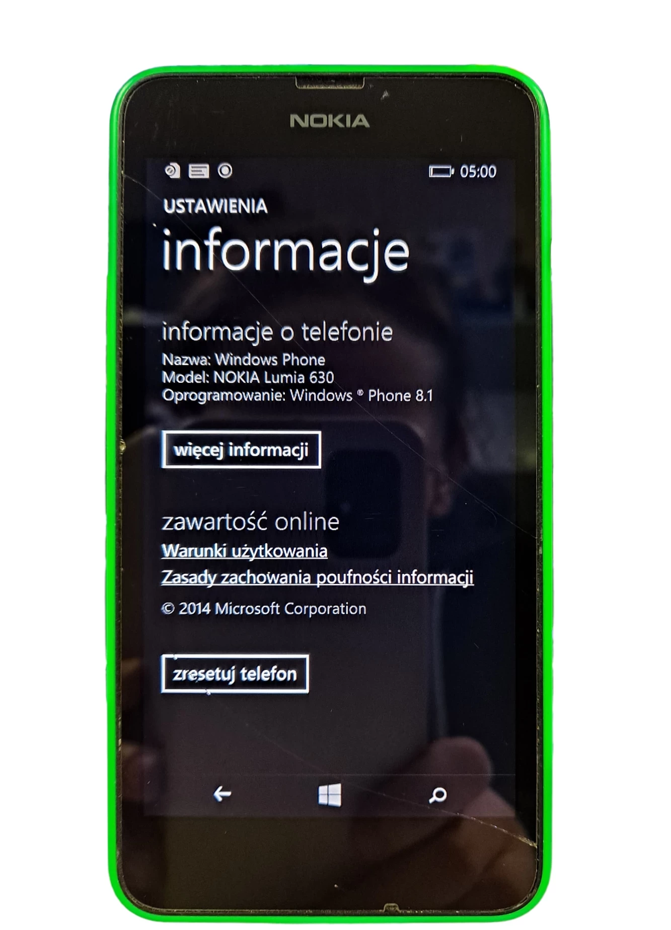 telefon-nokia-lumia-630-zielona-mega-okazja-ean-gtin-6438158658424