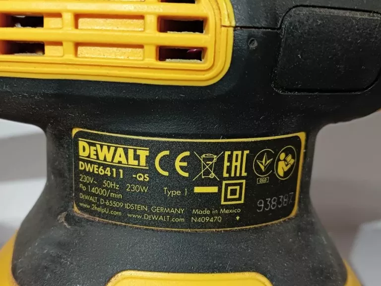 SZLIFIERKA OSCYLACYJNA DEWALT DWE6411 ZESTAW