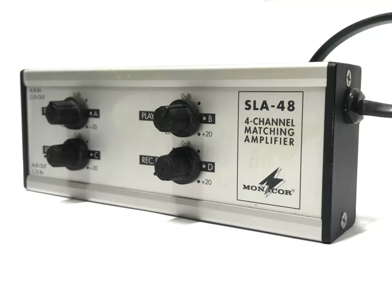 4-KANAŁOWY WZMACNIACZ STEREO MONACOR SLA-48