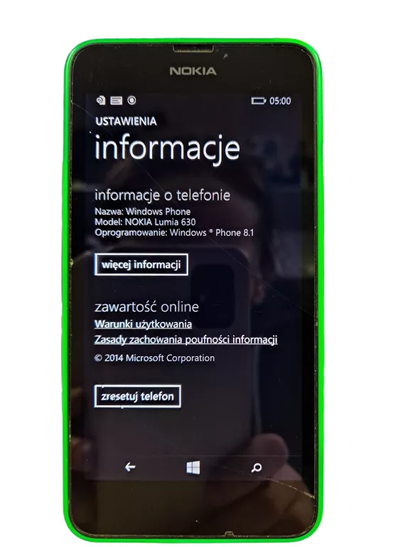 telefon-nokia-lumia-630-zielona-mega-okazja-ean-gtin-6438158658424