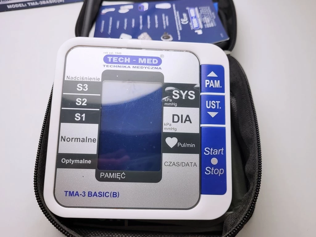 cisnieniomierz-tech-med-tma-3basic-komplet-stan-uzywany
