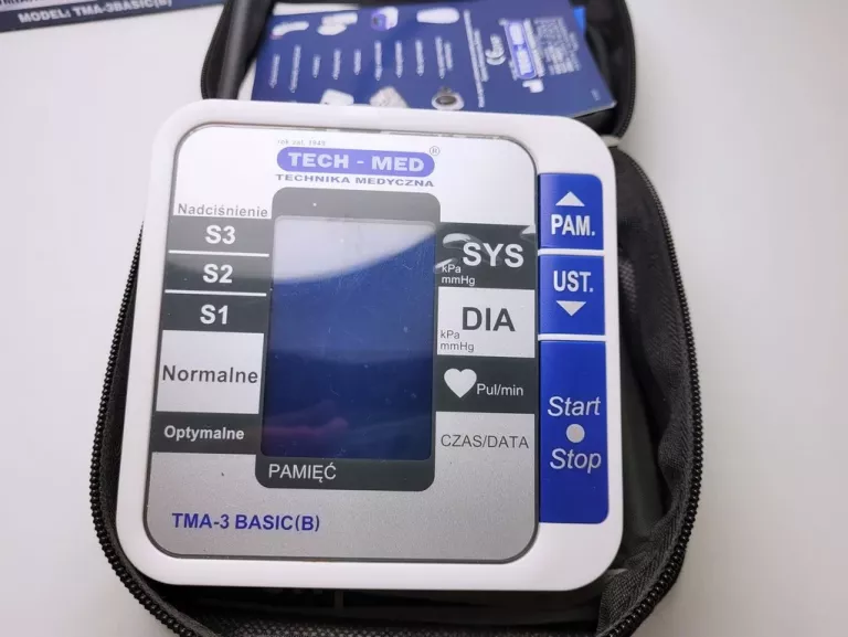 cisnieniomierz-tech-med-tma-3basic-komplet-stan-uzywany
