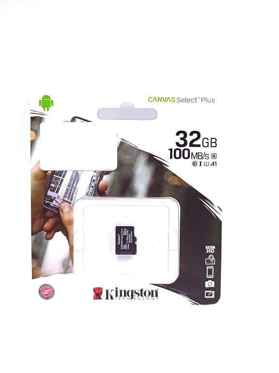 KARTA PAMIĘCI KINGSTON CANVAS SELECT PLUS 32 GB