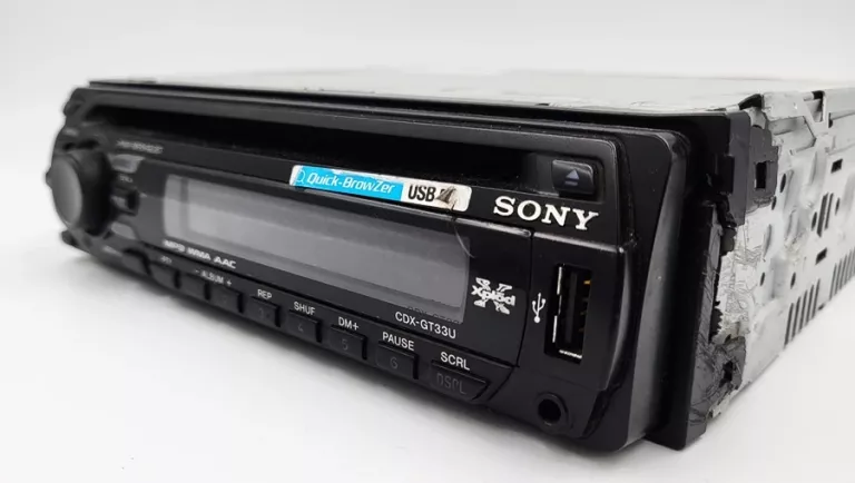 ODTWARZACZ SAMOCHODOWY SONY CDX-GT33U