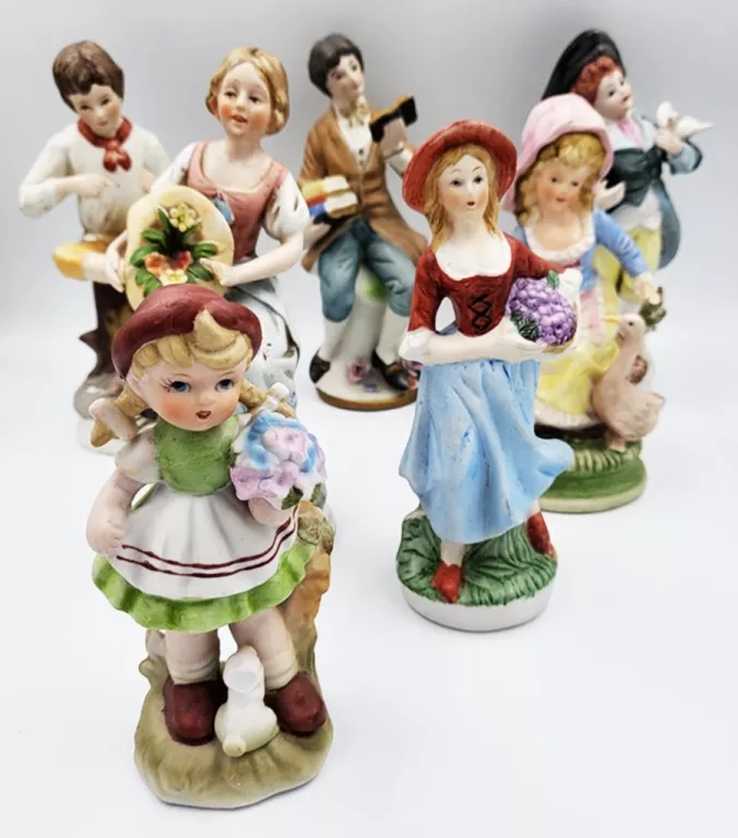 PORCELANOWE FIGURKI ANTYK