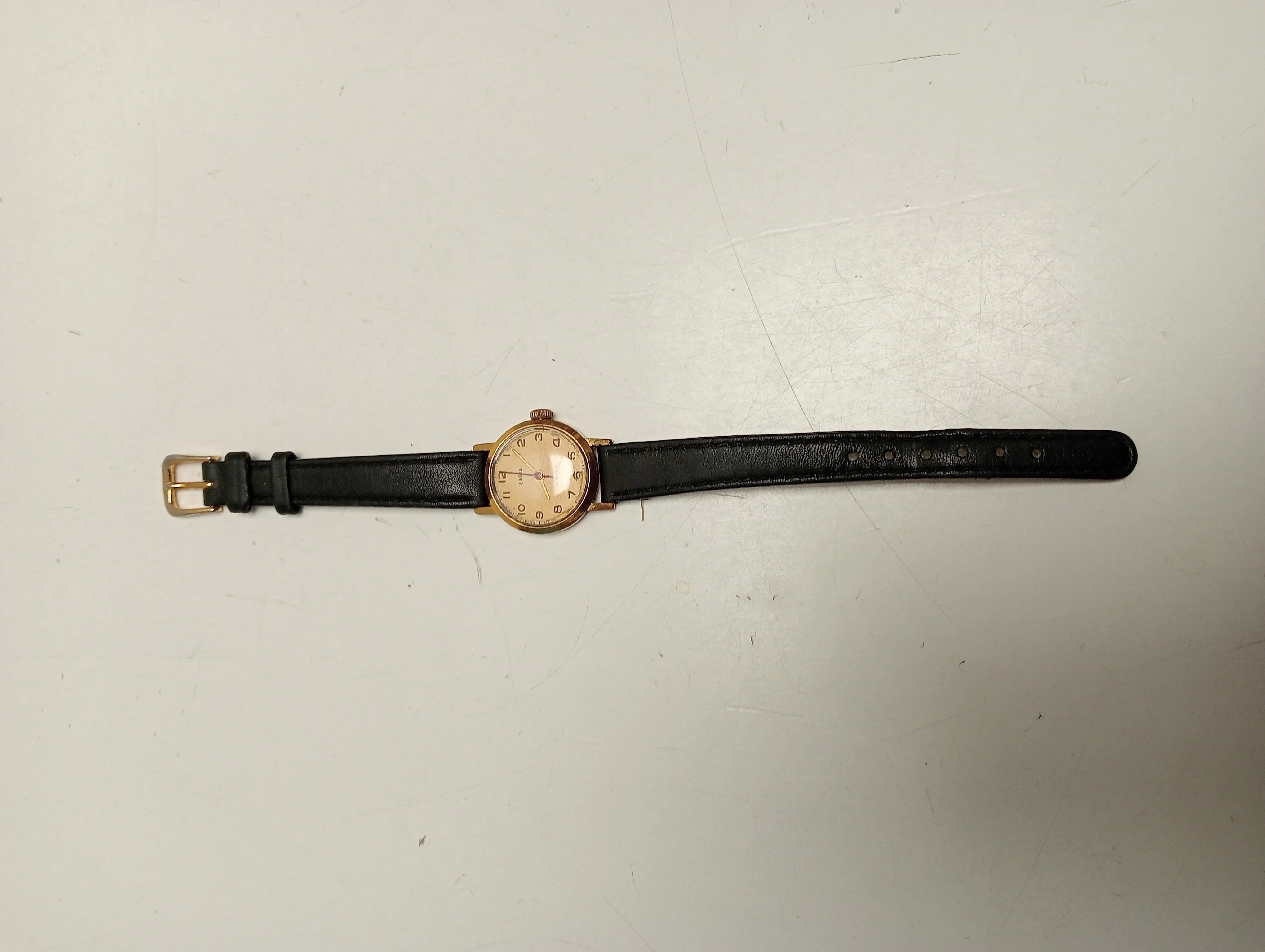 zegarek-damski-zaria-20096-pozlacany-21-jewels-stan-uzywany