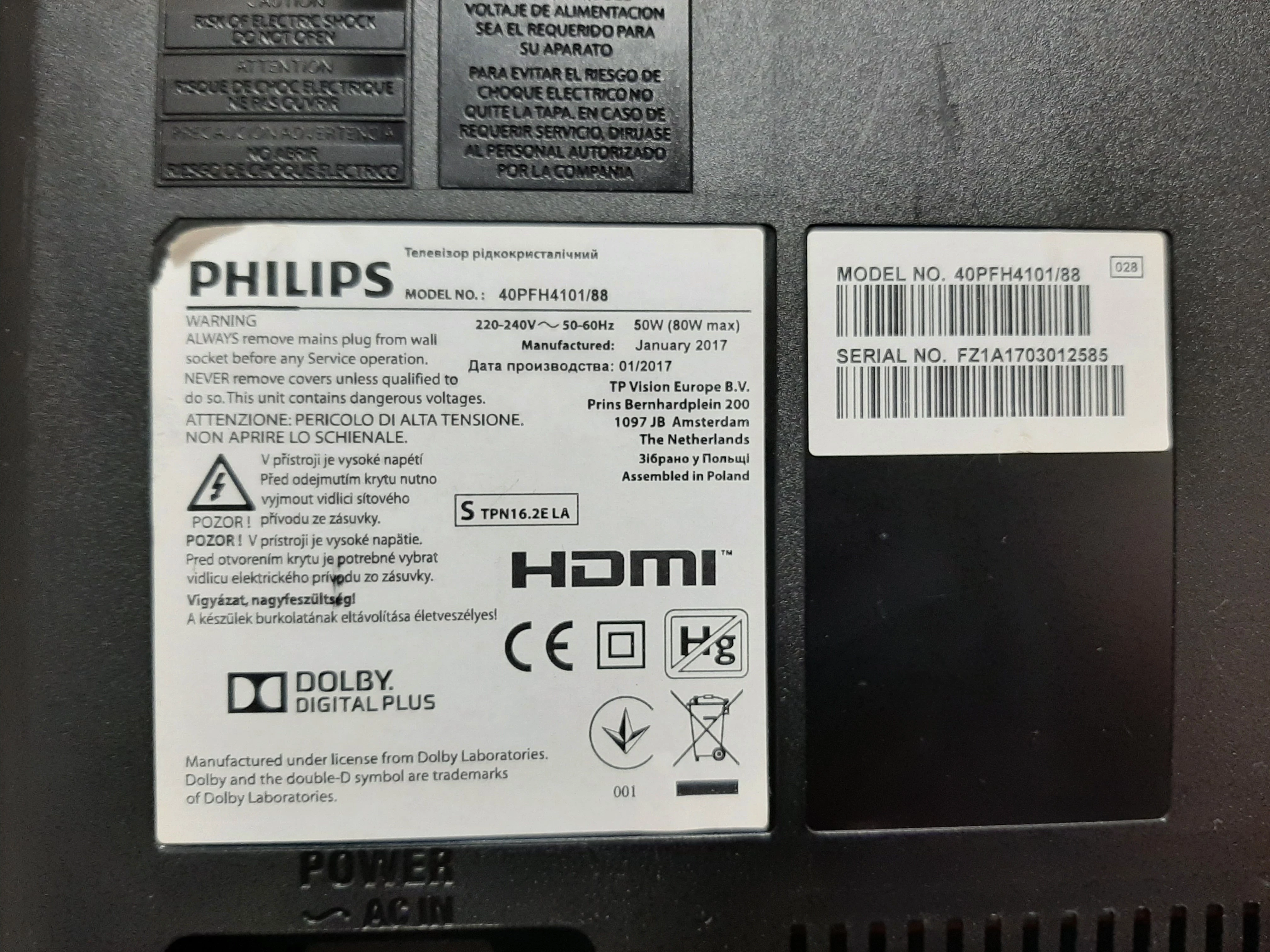 telewizor-philips-40pfh410188-ean-gtin-8718863007716