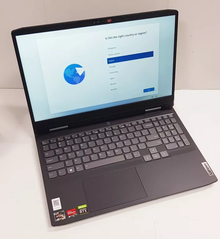 LAPTOP LENOVO IDEAPAD GAMING 3 15ARH7 IGŁA!