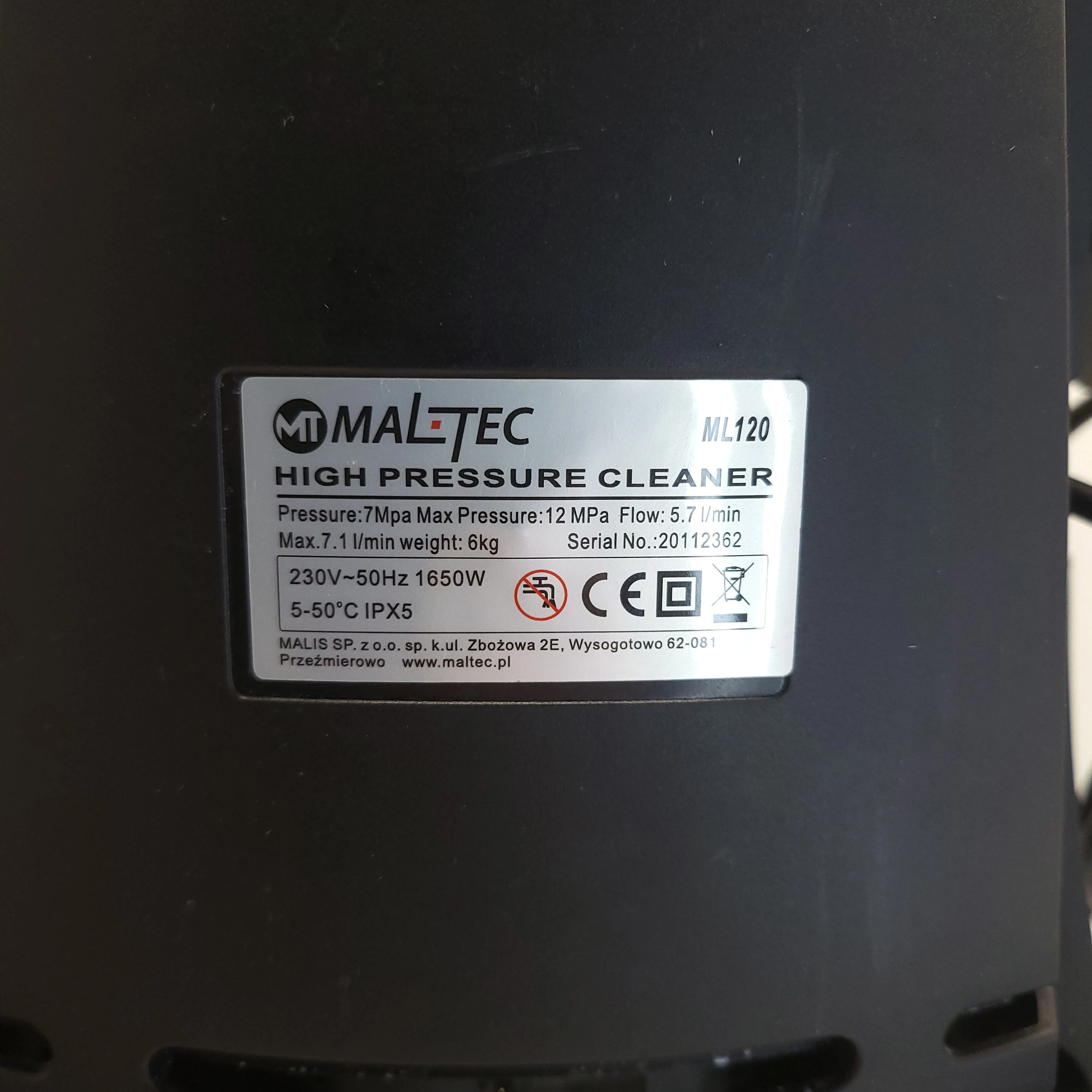 myjka-cisnieniowa-maltec-ml120-120bar-okazja-napiecie-zasilania-1650