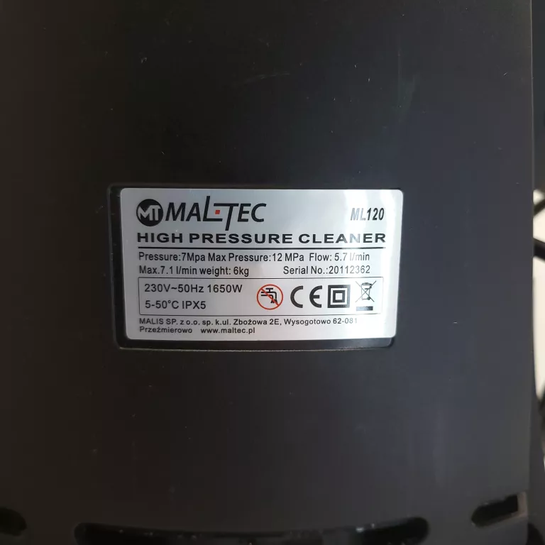 myjka-cisnieniowa-maltec-ml120-120bar-okazja-napiecie-zasilania-1650