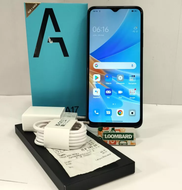 TELEFON OPPO A17 4/64GB TYLKO T-MOBILE