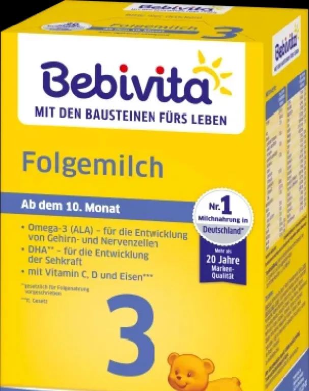 BEBIVITA 3 MLEKO MODYFIKOWANE PO 6 MIESIĄCU 500G
