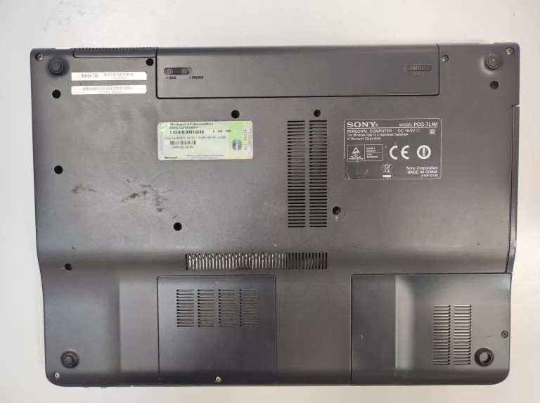 LAPTOP SONY VAIO PCG-7L1M 2/80 GB INTEL PENTUIM M