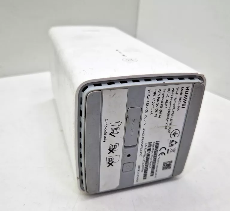 ROUTER PRZEWODOWY HUAWEI B628-265 4G LTE +ZASILAC