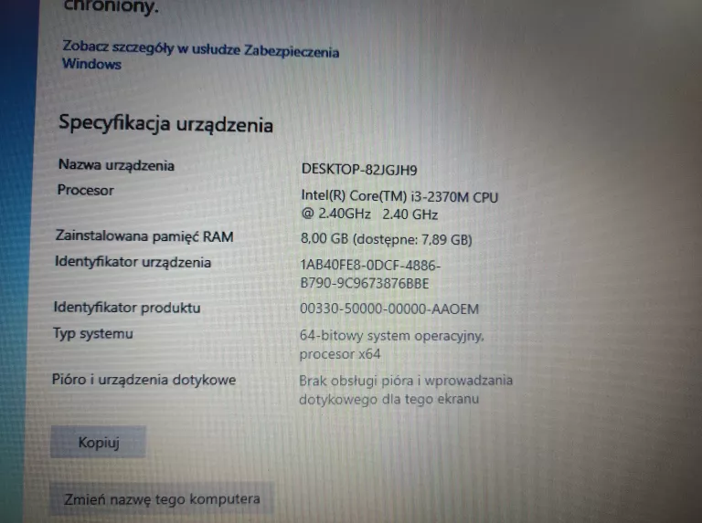 LAPTOP SAMSUNG NP350V5C 8/500 GB I5 - OPIS