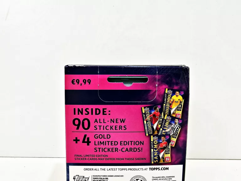 MEGA PUSZKA ATOMIC TOPPS MATCH ATTAX UEFA 2021/22