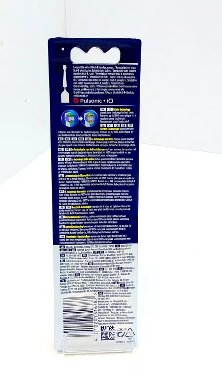 4 X KOŃCÓWKI ORAL-B PRECISION CLEAN ORYGINALNE