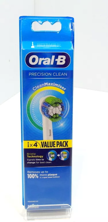 4 X KOŃCÓWKI ORAL-B PRECISION CLEAN ORYGINALNE