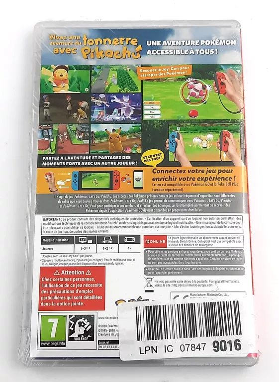 GRA NINTENDO SWITCH POKEMON: LET'S GO, PIKACHU