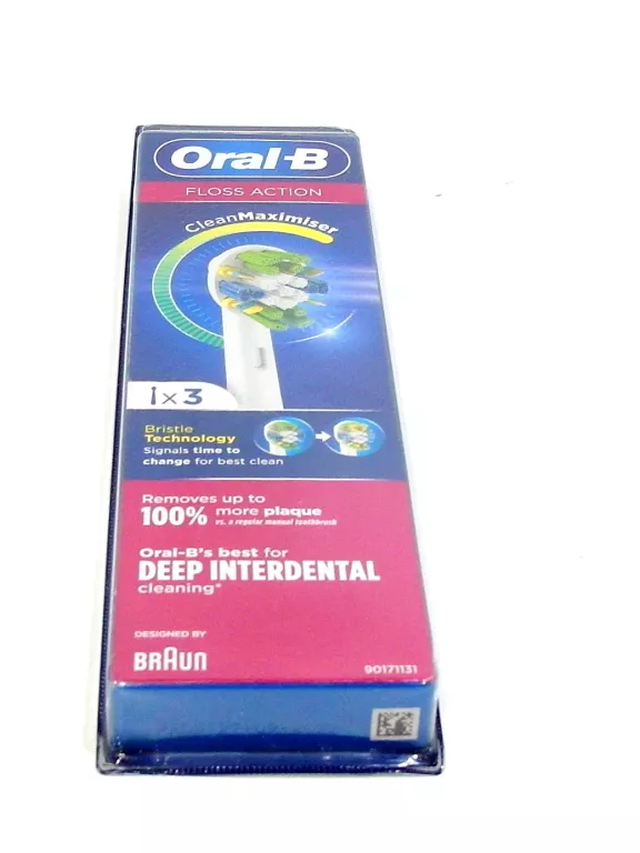 ORAL-B FLOSS ACTION KOŃCÓWKA DO SZCZOTECZEK 3 SZT.