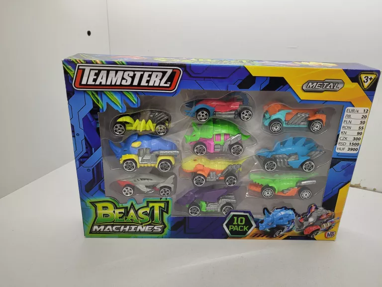 ZESTAW SAMOCHODÓW TEAMSTERZ BEAST MACHINES