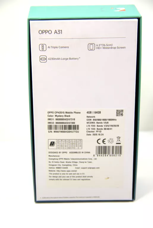 TELEFON OPPO A31 4GB/64GB 6,5''