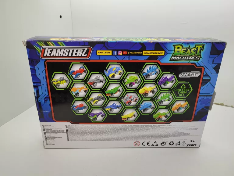 ZESTAW SAMOCHODÓW TEAMSTERZ BEAST MACHINES