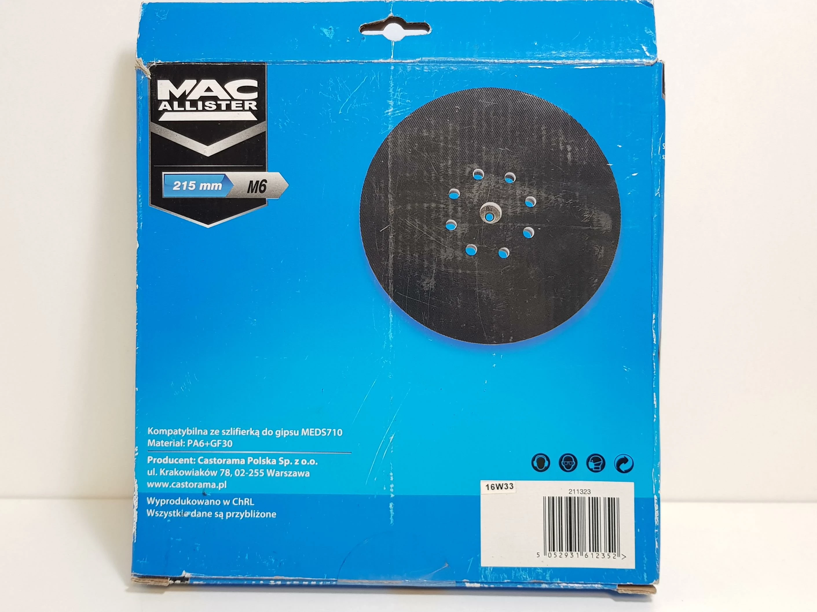 talerz-szlifierski-do-zyrafy-mac-allister-215mm-stan-powystawowy