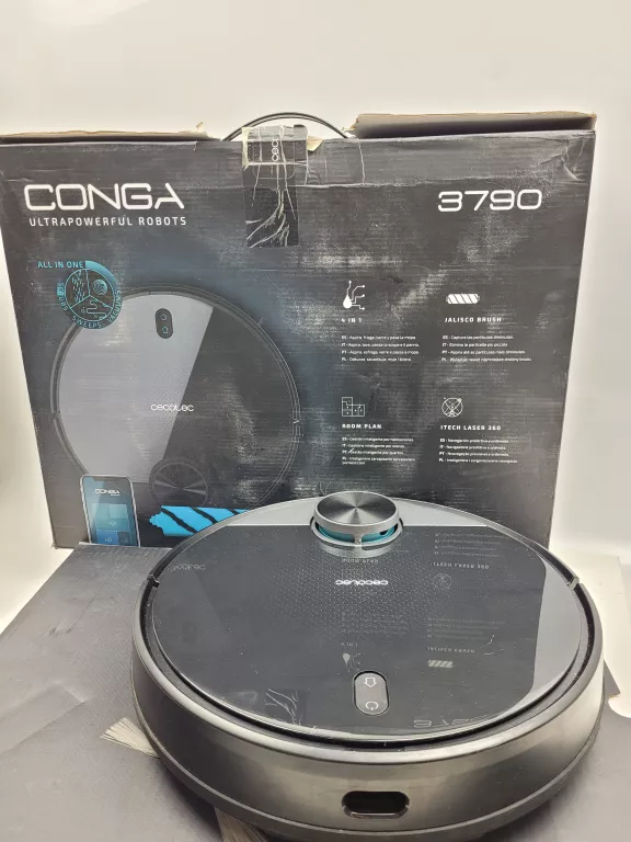 ROBOT SPRZĄTAJĄCY CECOTEC CONGA 3790 MOP + WIFI