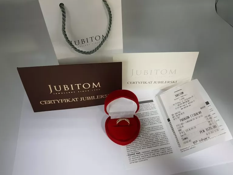 PIERŚCIONEK Z DIAMENTAM ROZ:12QI 1,62G